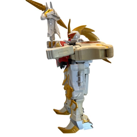 Power Rangers Magiranger Megazord Dx Saint Kaiser Bandai Japan - Picture 3 of 10